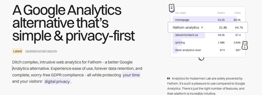 Fathom Analytics